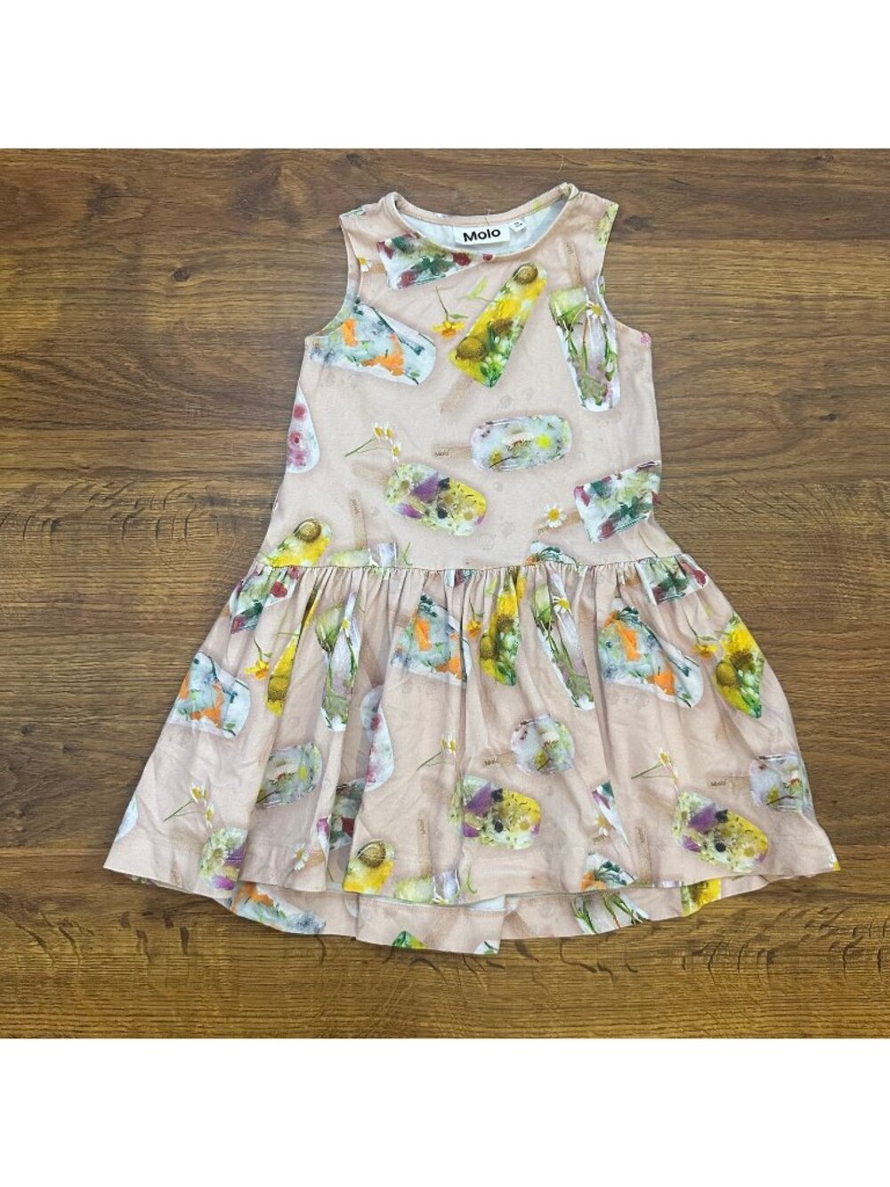 Molo Kids Candece dress in ice lollies print